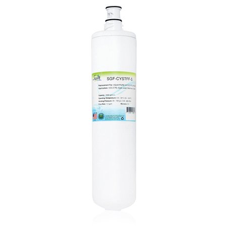 SWIFT GREEN FILTERS Replacement for 3M Aqua Pure C-Cyst-FF by Swift Green Filters SGF-CYSTFF-S